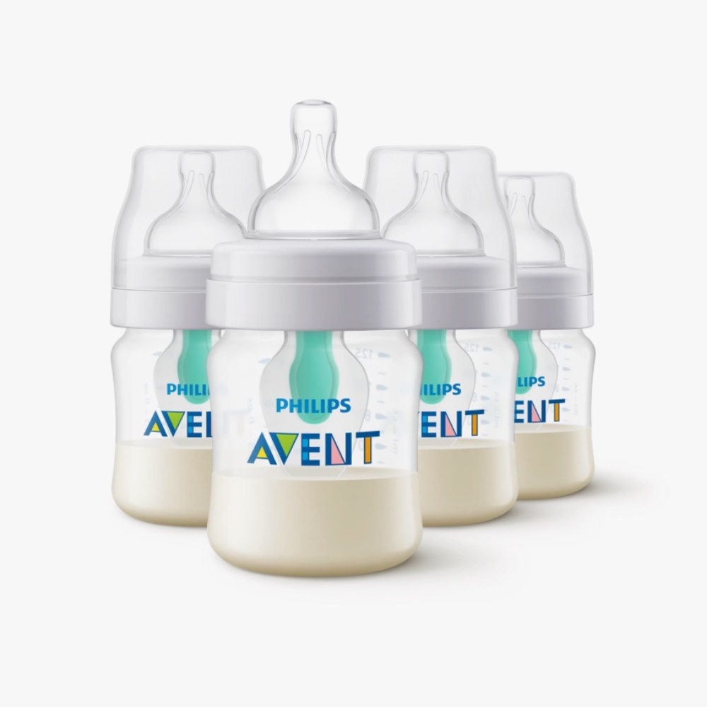 Philips Avent Anti-colic bottle with AirFree vent Clear 4oz